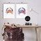Stupell Industries Colorful Crab Silhouette 2 pc Framed Giclee Wall Art Set Design by Lisa Nohren